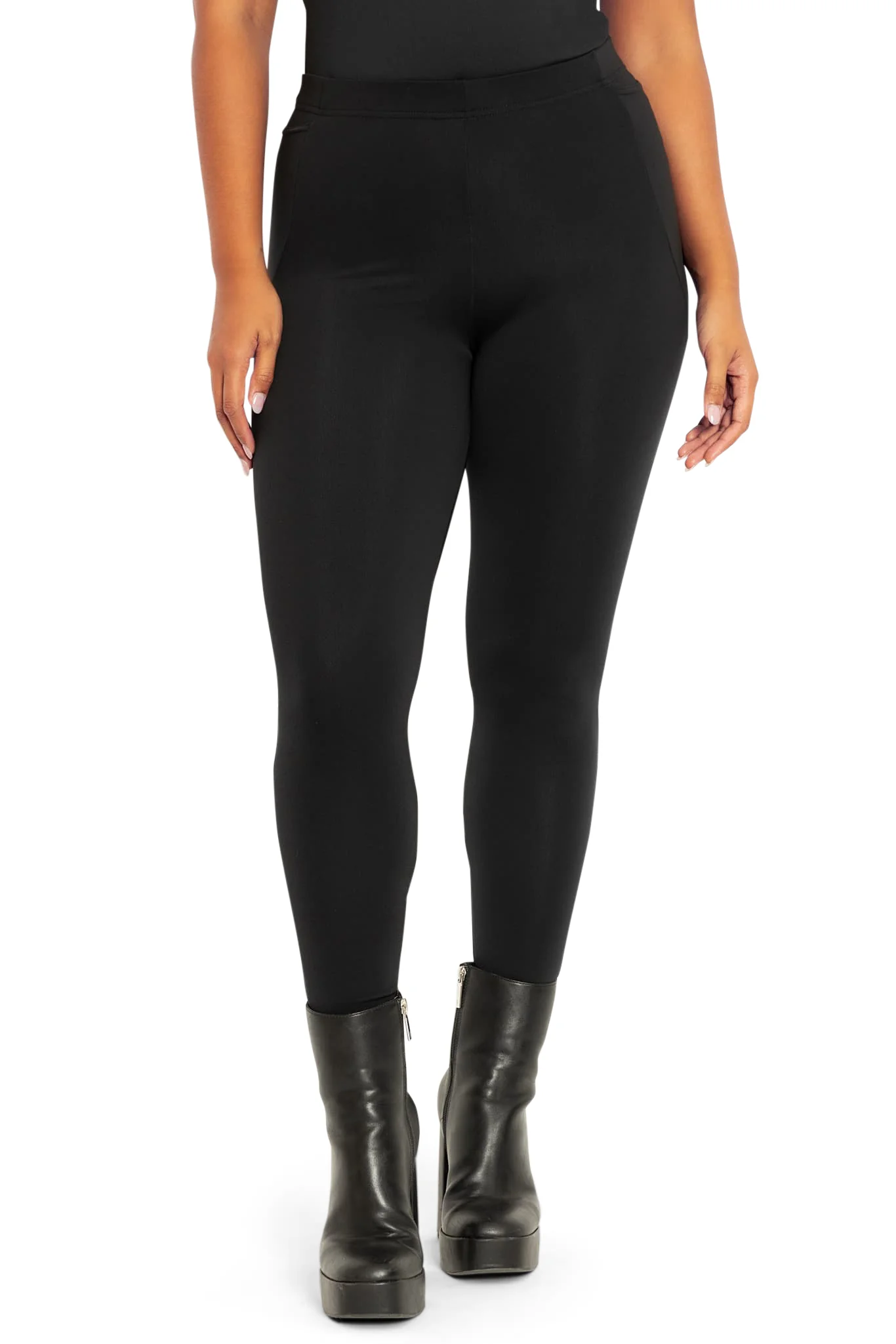 Cosy High Waisted Pocket Leggings - Image 6