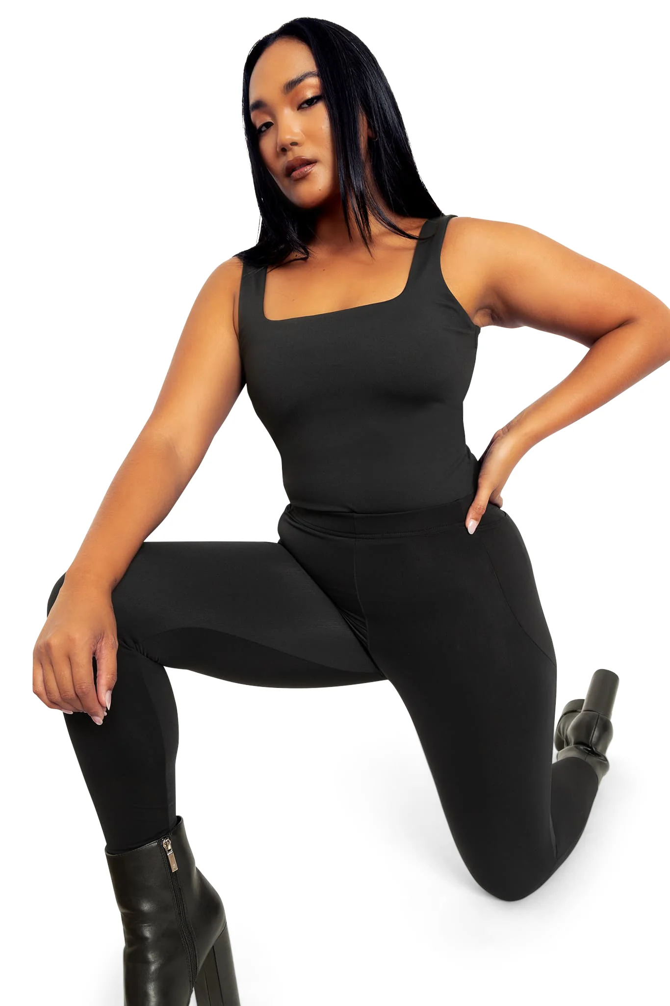 Cosy High Waisted Pocket Leggings - Image 7