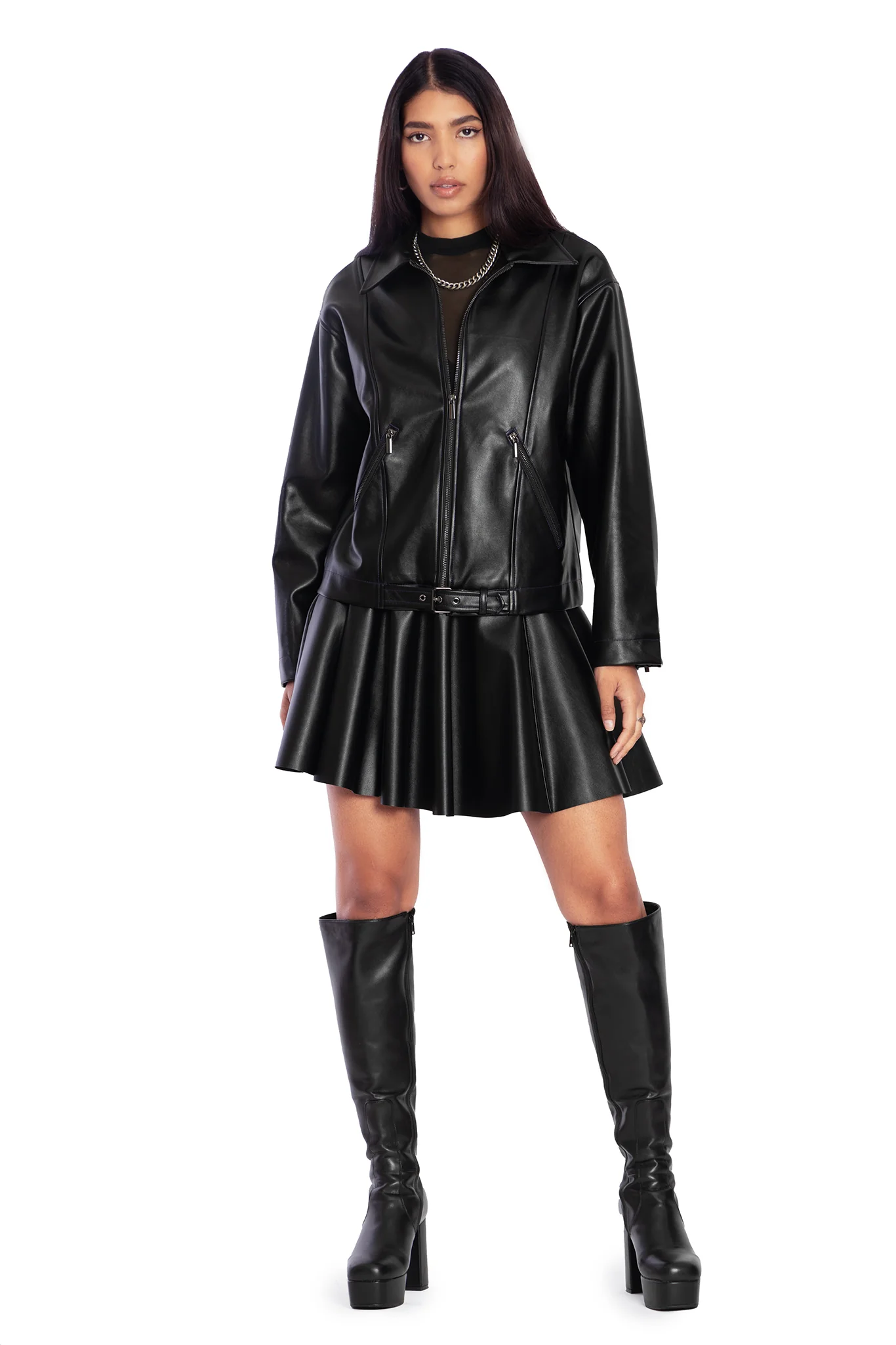 Infinity Snake Moto Jacket - Image 4