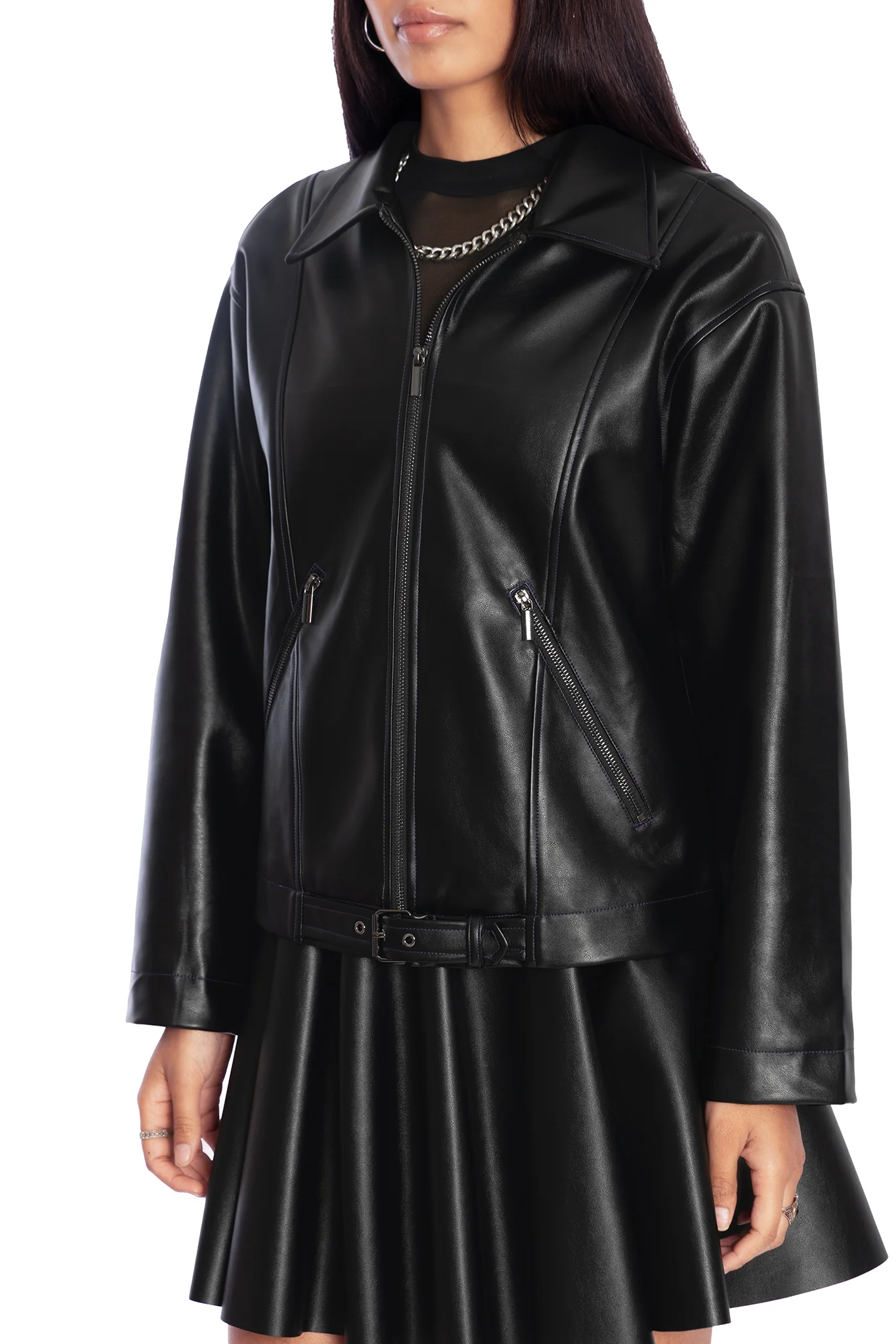 Infinity Snake Moto Jacket - Image 8