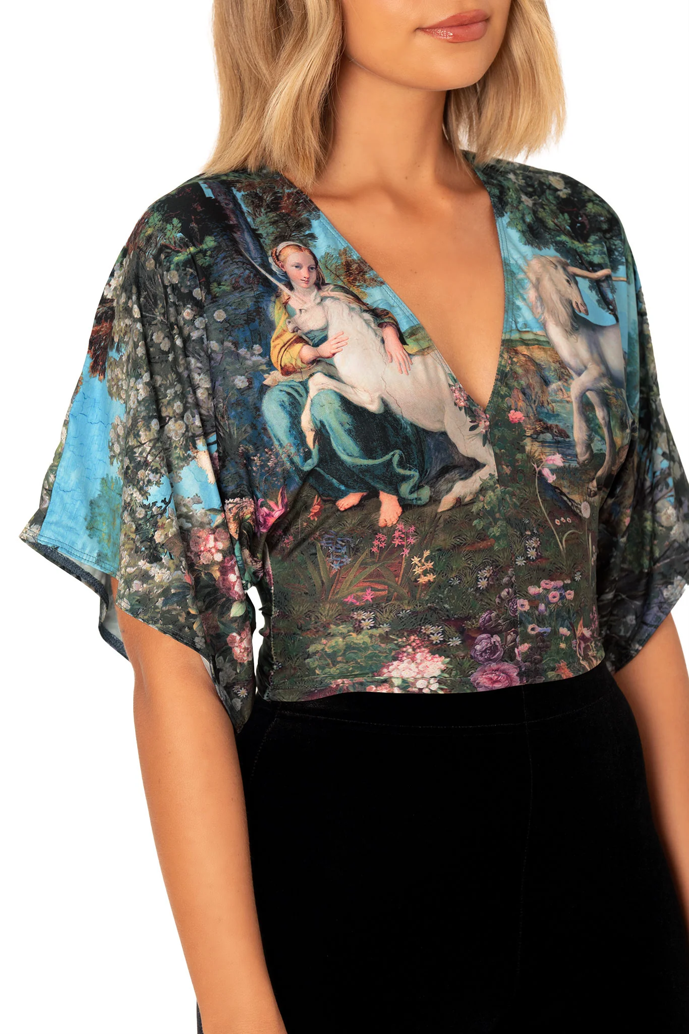 Unicorn Tales Kimono Tie Top - Image 5